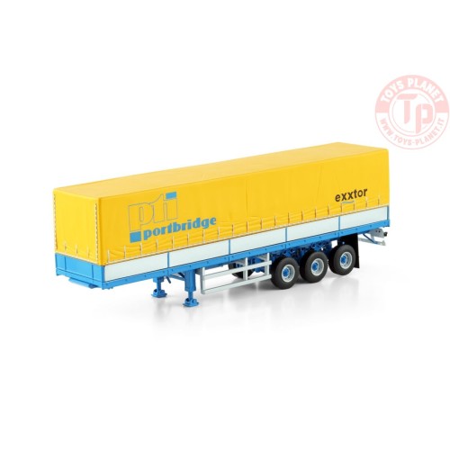 CLASSIC CURTAINSIDER TRAILER - 3 AXLE WSI 04-2211 WSI MODELS