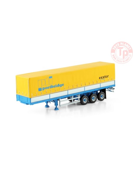 CLASSIC CURTAINSIDER TRAILER - 3 AXLE WSI 04-2211 WSI MODELS