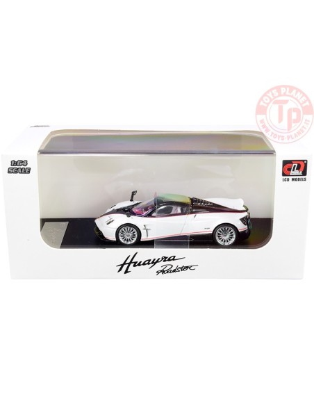 PAGANI HUAYRA ROADSTER PEARL WHITE 1/64 LCD 64015-BW LCD MODELS PAGANI HUAYRA ROADSTER PEARL WHITE 1/64 LCD 64015-BW LCD MODELS