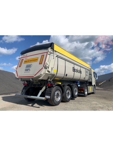 VOLVO FH5 SLEEPER CAB ELECTRIC 4X2 NON STEERING TIPPER TRAILER - 3 AXLE Boskalis WSI 01-4510 WSI MODELS VOLVO FH5 SLEEPER CAB ELECTRIC 4X2 NON STEERING TIPPER TRAILER - 3 AXLE Boskalis WSI 01-4510 WSI MODELS