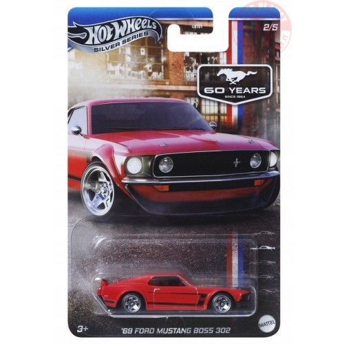 '69 FORD MUSTANG BOSS 302 1/64 HOT WHEELS JBY51 HOT WHEELS