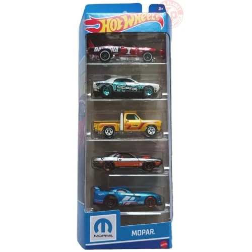 set da 5 Dodge SRT8/Hemi/Viper/Daytona MOPAR 1/64 HOT WHEELS HTV48 HOT WHEELS