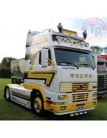 Volvo FH12 Globetrotter XL 4x2 - verpakt in luxe giftbox Payne - Greek Volvo TEKNO 87536 TEKNO