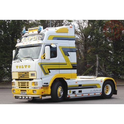 Volvo FH12 Globetrotter XL 4x2 - verpakt in luxe giftbox Payne - Greek Volvo TEKNO 87536 TEKNO