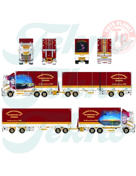 Scania Next Gen Highline combinazione svedese 24m. Jimmie Karlsson TEKNO 87764 TEKNO