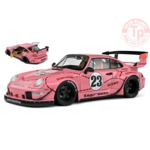 PORSCHE 911 993 RWB BODYKIT N.23 2020 PINK PIG 1:18 SL1808503 SOLIDO