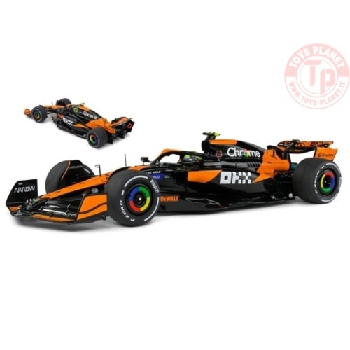 McLAREN F1 MCL38 N.4 WINNER MIAMI GP 2024 LANDO NORRIS 1:18 SL1814201 SOLIDO