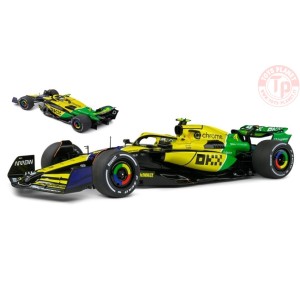 MCLAREN F1 MCL38 N.81 2nd MONACO GP 2024 OSCAR PIASTRI 1:18 SL1814204 SOLIDO