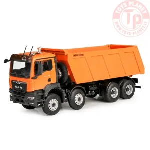 MAN TGS NN CON CASSONE RIBALTABILE 4 ASSI ARANCIO CONRAD 81259/01 CONRAD