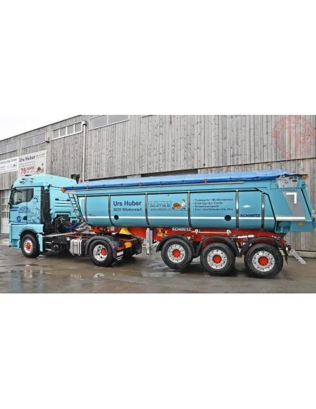 MAN TGX GM con semirimorchio vasca - Urs Huber TEKNO 86007 TEKNO MAN TGX GM con semirimorchio vasca - Urs Huber TEKNO 86007 TEKNO
