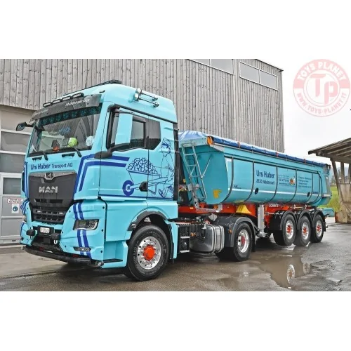 MAN TGX GM con semirimorchio vasca - Urs Huber TEKNO 86007 TEKNO