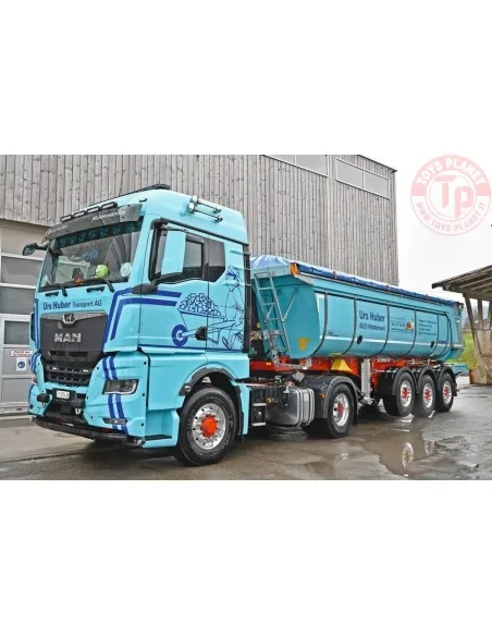 MAN TGX GM con semirimorchio vasca - Urs Huber TEKNO 86007 TEKNO MAN TGX GM con semirimorchio vasca - Urs Huber TEKNO 86007 TEKNO