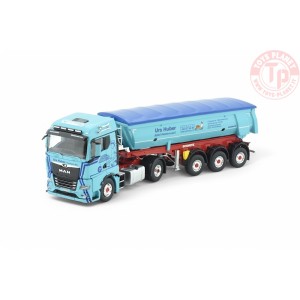MAN TGX GM con semirimorchio vasca - Urs Huber TEKNO 86007 TEKNO