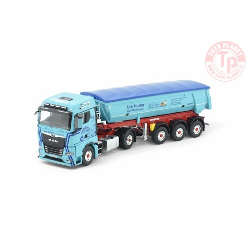 MAN TGX GM con semirimorchio vasca - Urs Huber TEKNO 86007 TEKNO