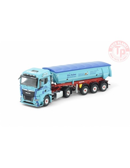 MAN TGX GM con semirimorchio vasca - Urs Huber TEKNO 86007 TEKNO