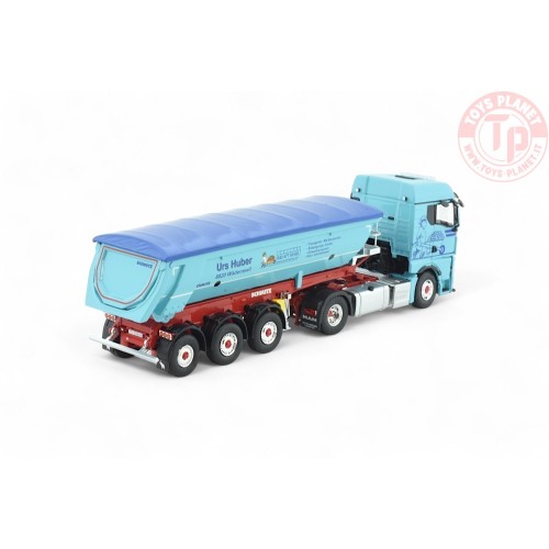 MAN TGX GM con semirimorchio vasca - Urs Huber TEKNO 86007 TEKNO