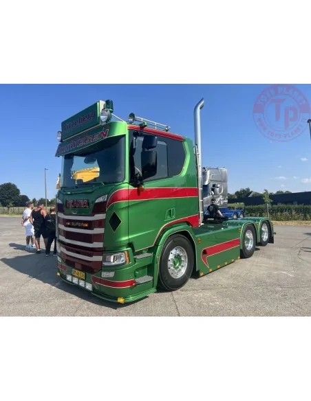 Scania Next Gen plat dak 6x2 sleepas trekker Nitteberg TEKNO 86022 TEKNO Scania Next Gen plat dak 6x2 sleepas trekker Nitteberg TEKNO 86022 TEKNO