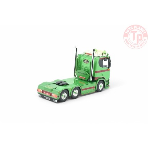 Scania Next Gen plat dak 6x2 sleepas trekker Nitteberg TEKNO 86022 TEKNO
