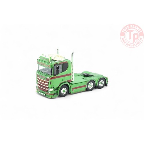 Scania Next Gen plat dak 6x2 sleepas trekker Nitteberg TEKNO 86022 TEKNO
