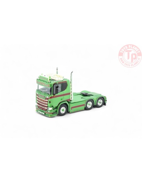 Scania Next Gen plat dak 6x2 sleepas trekker Nitteberg TEKNO 86022 TEKNO