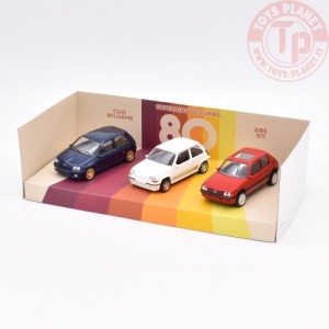 Clio Williams - Renault gt turbo - Peugeot 205 gt 1:43 NV479992 NOREV