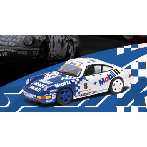 PORSCHE 911 964 RS MOBIL N.8 CARRERA CUP 1993 1:64 SPARK 64011 SPARK 1:64