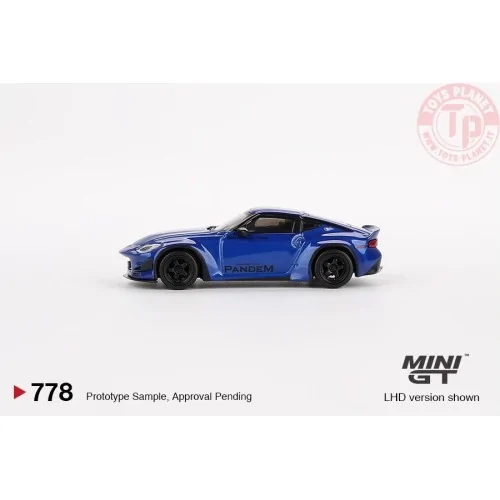 NISSAN Z PANDEM SEIRAN BLUE 2024 1:64 MGT00778-L MINI GT