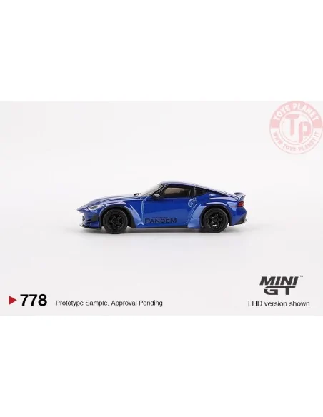 NISSAN Z PANDEM SEIRAN BLUE 2024 1:64 MGT00778-L MINI GT