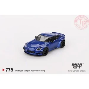 NISSAN Z PANDEM SEIRAN BLUE 2024 1:64 MGT00778-L Mini Gt