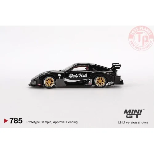 MAZDA RX-7 LB-SUPER SILHOUETTE BLACK 2023 1:64 MGT00785-L MINI GT