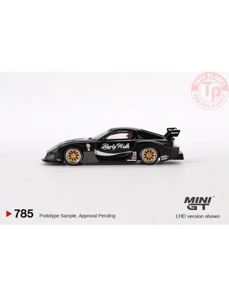 MAZDA RX-7 LB-SUPER SILHOUETTE BLACK 2023 1:64 MGT00785-L MINI GT