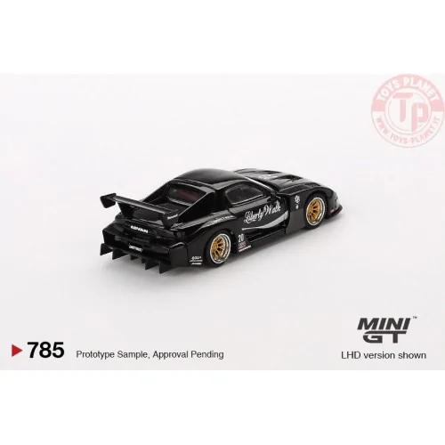 MAZDA RX-7 LB-SUPER SILHOUETTE BLACK 2023 1:64 MGT00785-L MINI GT