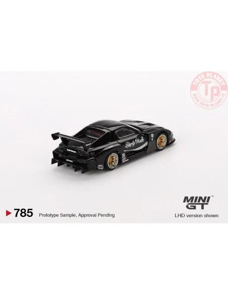 MAZDA RX-7 LB-SUPER SILHOUETTE BLACK 2023 1:64 MGT00785-L MINI GT