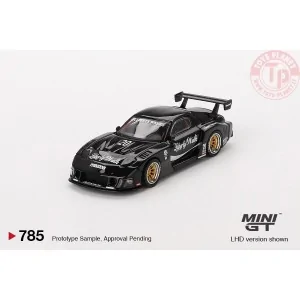 MAZDA RX-7 LB-SUPER SILHOUETTE BLACK 2023 1:64 MGT00785-L MINI GT