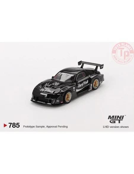 MAZDA RX-7 LB-SUPER SILHOUETTE BLACK 2023 1:64 MGT00785-L MINI GT