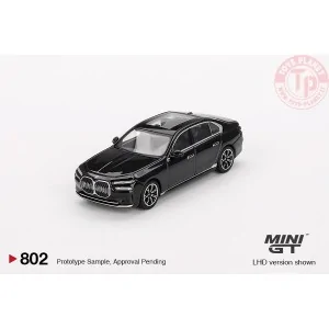 BMW I7 EDRIVE50 BLACK SAPPHIRE BMW I7 EDRIVE50 BLACK SAPPHIRE 2024 1:64 MGT00802-L MINI GT