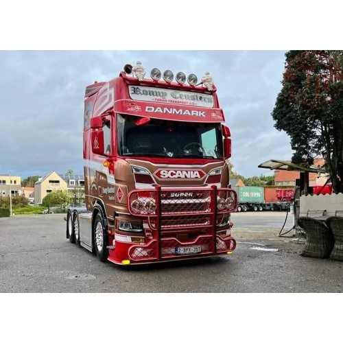 Scania NGR 6x2 Highline con rimorchio frigorifero Ceusters TEKNO 85014 TEKNO