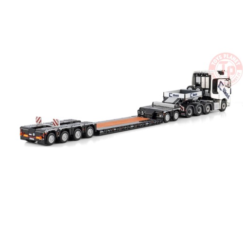 Mercedes-Benz MB Actros SLT 8x4 + 2achs Dolly + 4achs Tieflader - Wahl WSI 02-3619 WSI MODELS