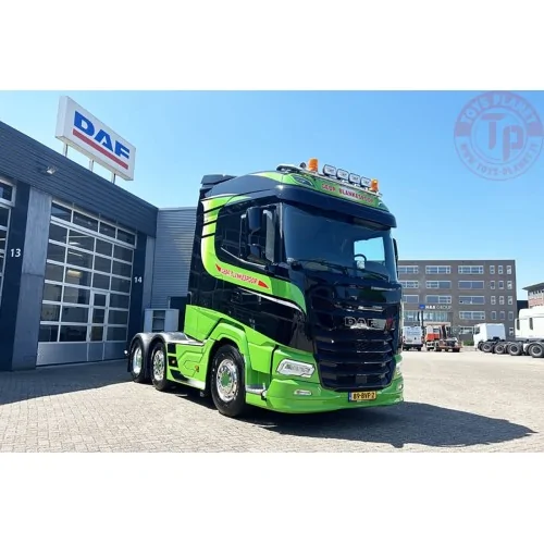 DAF XG 6X2 TWIN STEER VOLUME TRAILER - 3 AXLE GEBR. BLANKESPOOR WSI 01-4580 WSI MODELS
