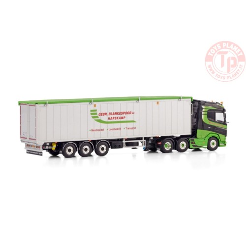 DAF XG 6X2 TWIN STEER VOLUME TRAILER - 3 AXLE GEBR. BLANKESPOOR WSI 01-4580 WSI MODELS