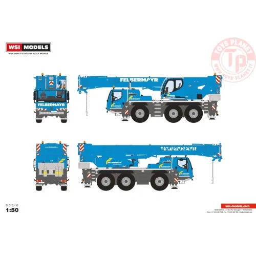 LIEBHERR LTM 1050-3.1 FELBERMAYR WSI 51-2158 WSI MODELS
