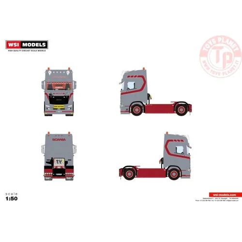 SCANIA S HIGHLINE CS20H 4X2 JOHN TRANSPORTS WSI 01-4531 WSI MODELS