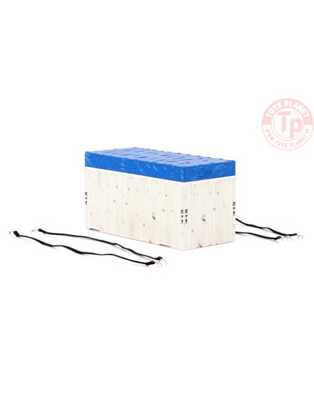 box legno alto con copertura superiore (132X60X68 MM) WSI 12-2009 WSI MODELS
