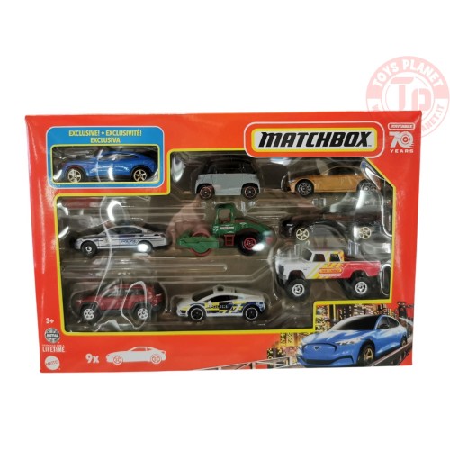 Set 9 veicoli matchbox 1/64 MATCHBOX HKY07 MATCHBOX