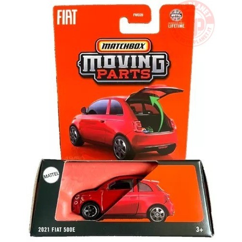 2021 FIAT 500E 1/64 MATCHBOX JBW93 MATCHBOX