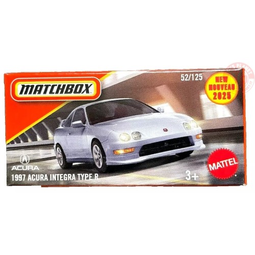 1997 Acura Integra Type R 1/64 MATCHBOX JBT90 MATCHBOX