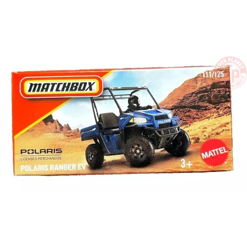 Polaris Ranger EV 1/64 MATCHBOX JBV76 MATCHBOX