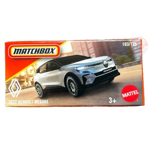 2022 Renault Megane 1/64 MATCHBOX JBV28 MATCHBOX