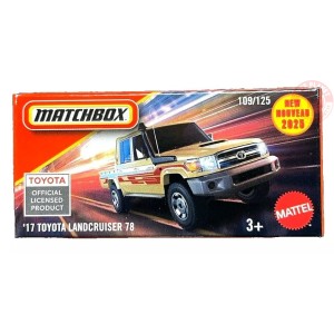 '17 Toyota Landcruiser 78 1/64 MATCHBOX JBT94 MATCHBOX