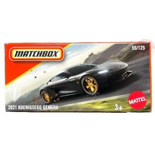 2021 Koenigsegg Gemera 1/64 MATCHBOX JBV42 MATCHBOX